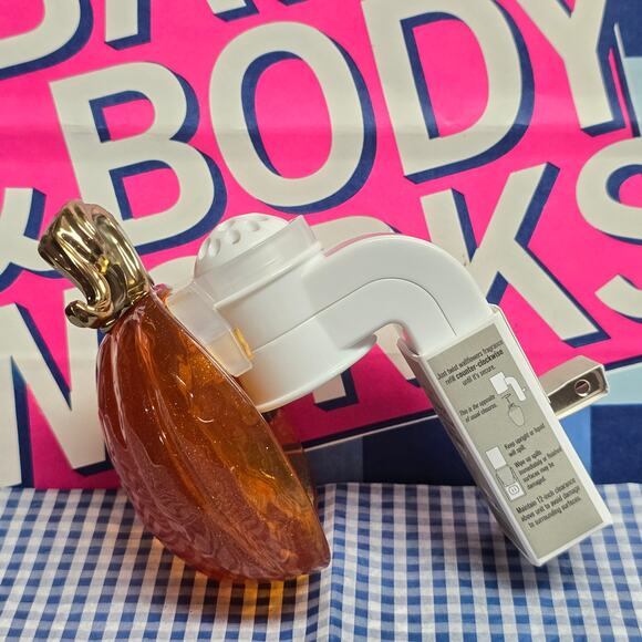 BBW Orange Pumpkin Light Up 24/7 Scent Control Wallflower Fragrance Plug In - Picture 3 of 3